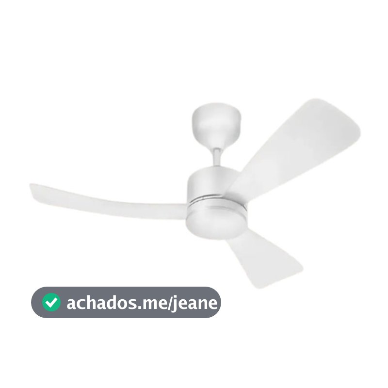Ventilador de Teto Silence Air Elgin Branco Bilvolt