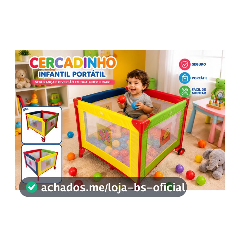 Cercadinho Bebe Grande Berço Portátil Com rodinhas Colorido Cercado Infantil Dobravel Chiqueirinho