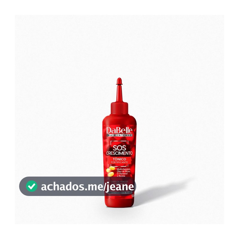 Tônico Fortificante SOS Crescimento - DaBelle Hair 100ml