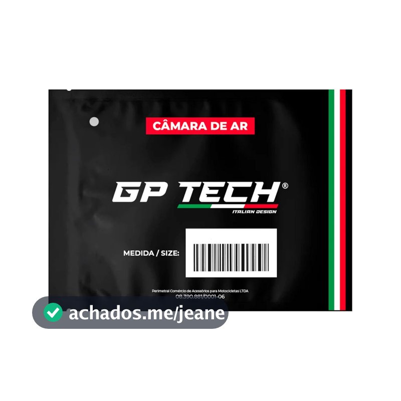 CAMARA AR GP TECH A-17 2.75-17 / 2.75-17 / 3.00-17 / 3.25-17 / BIZ D/ CRYPTON / DREAM DIANT / TRAS