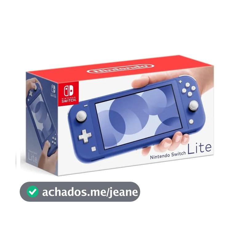 Nintendo Switch Lite Desbloqueado Novo
