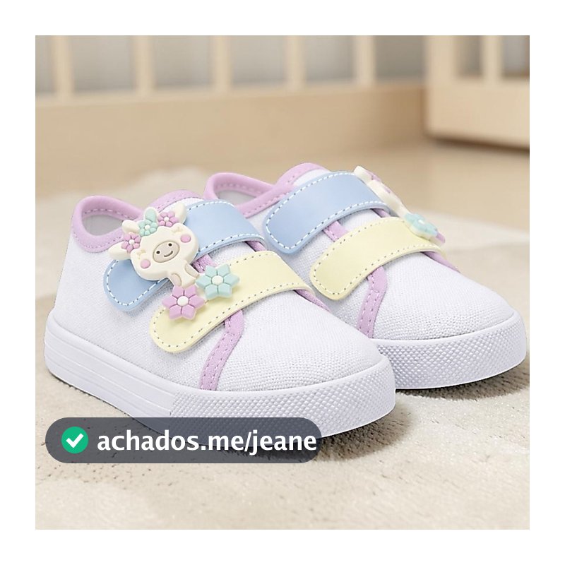 Tênis Star Infantil Menina com Aplicação Feminino