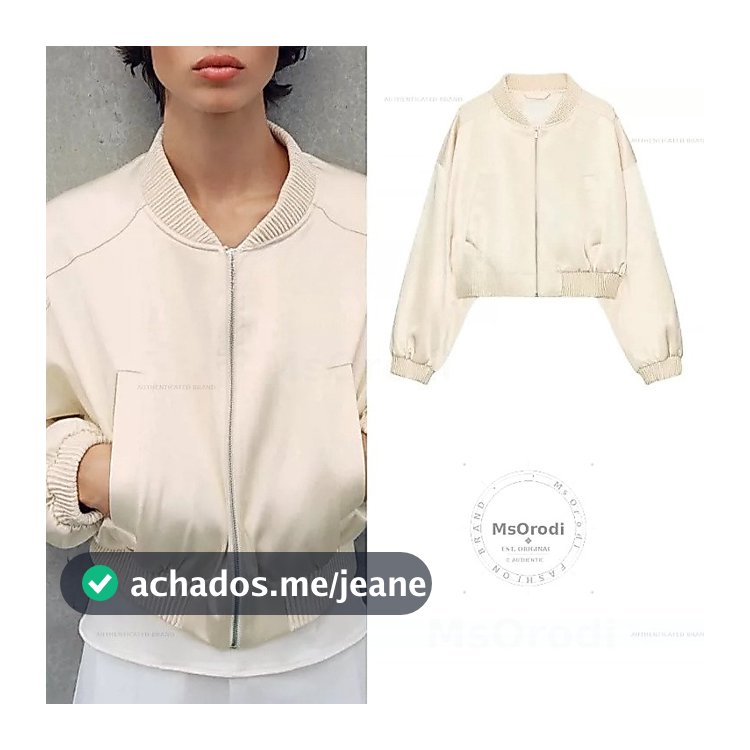 Outono novos produtos roupas femininas estilo Commuter em torno do pescoço caído ombro manga longa curto bombardeiro cas