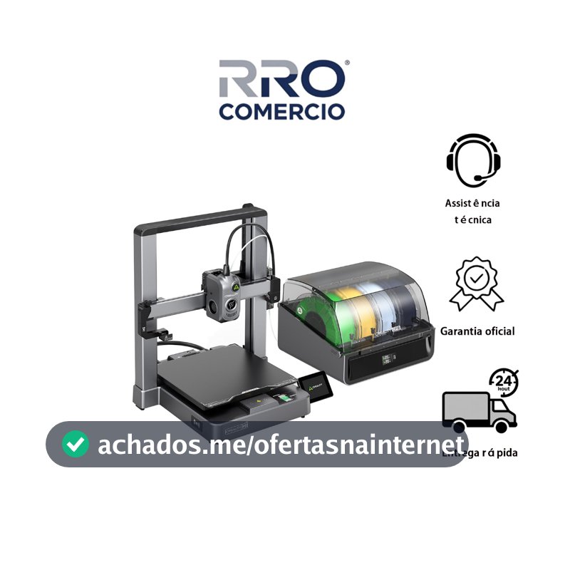 HI combo impressora 3d Creality Com AMS 127-220V