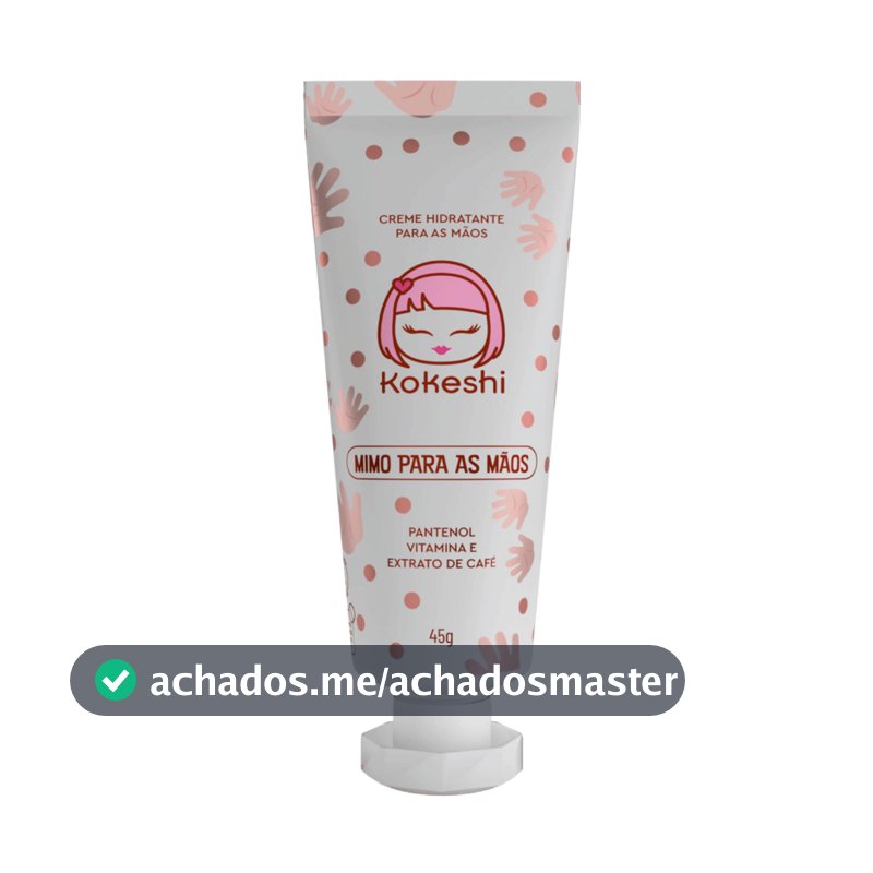Creme Hidratante para as Mãos e Cutículas Kokeshi Maciez e Hidratação 45g