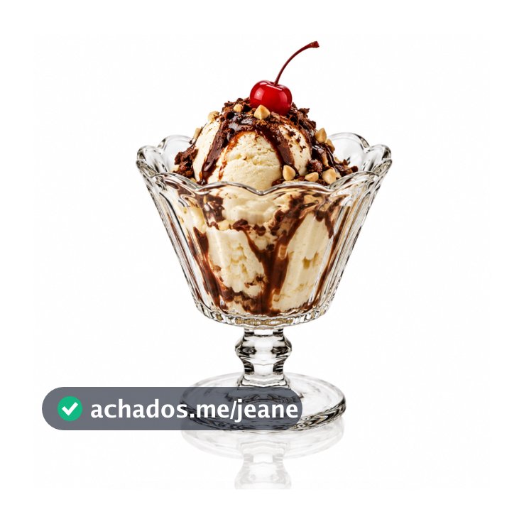 Taça de Sobremesa 150ml Cristal Ecológico Lyor Flor Incolor para Doces Sorvetes Mousse Pudim Açaí Festa Casamento Buffet