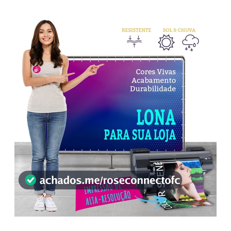 Banner Quadrado, Banner Loja,  Painel, Banner com Ilhós, Banner Fotográfico, Banner Personalizado