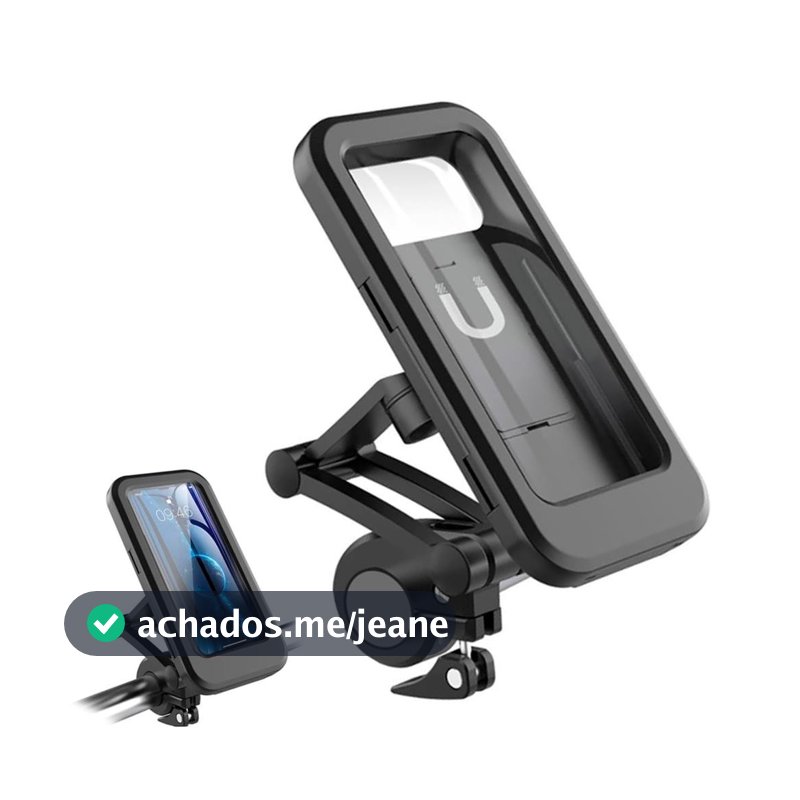 Suporte Case Prova D'Agua Para Moto Bike Para Celular Ajustável Ciclismo Entrega Gps