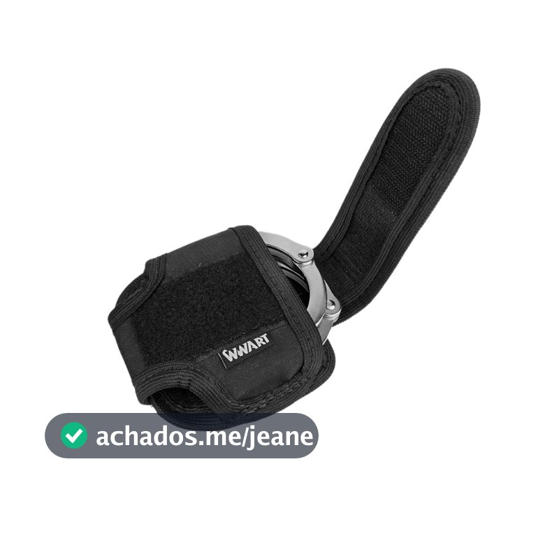Porta Algemas para Cinto Tático WWART fraldinha