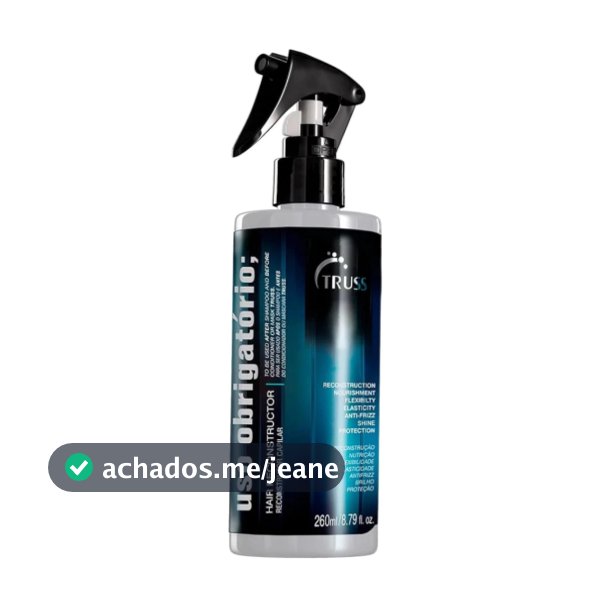 Mandatory Use Truss 260ml Reconstructive Treatment Thermal Protector Restoration Leave-in Damaged