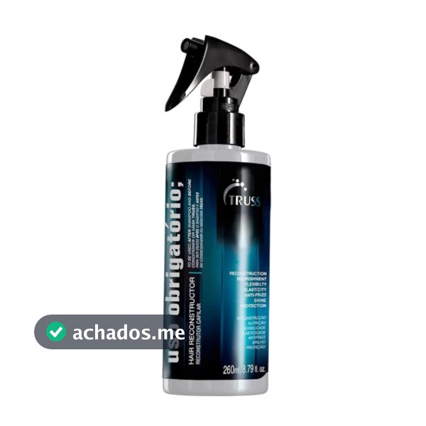 Mandatory Use Truss 260ml Reconstructive Treatment Thermal Protector Restoration Leave-in Damaged