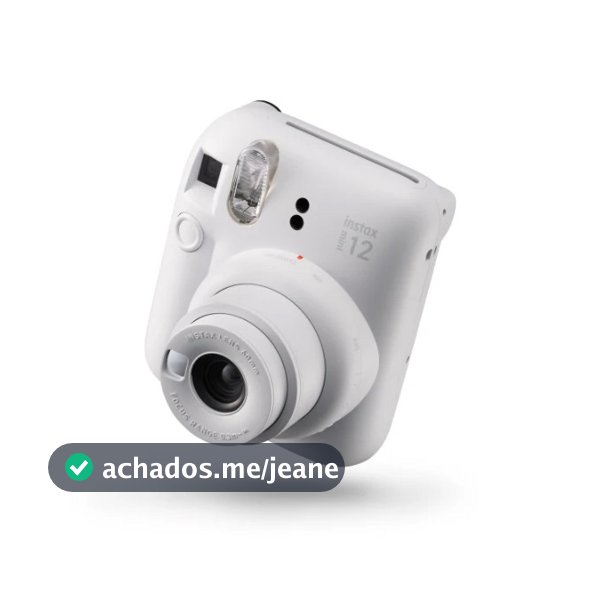 Câmera Instantânea Instax Mini 12 Branco Marfim FujiFilm