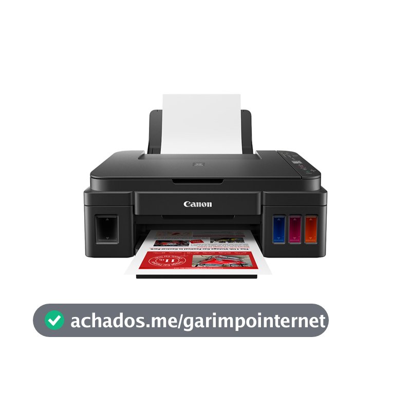 Impressora Canon G3110 Multifuncional Wifi Megatank Printcolor Nota Fiscal, Garantia, Envio Imediato