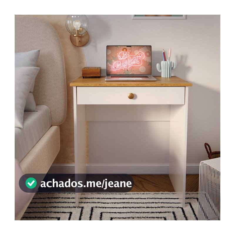 Mesa para Computador ou Notebook com Gaveta Prisma - Cores
