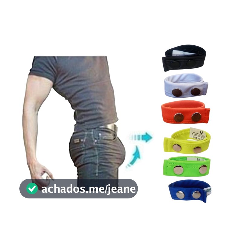 Anel Escrotal para Cuecas ou Sunga G String 3 Medidas De Ajuste Aumenta Volume Anel Íntimo Masculino