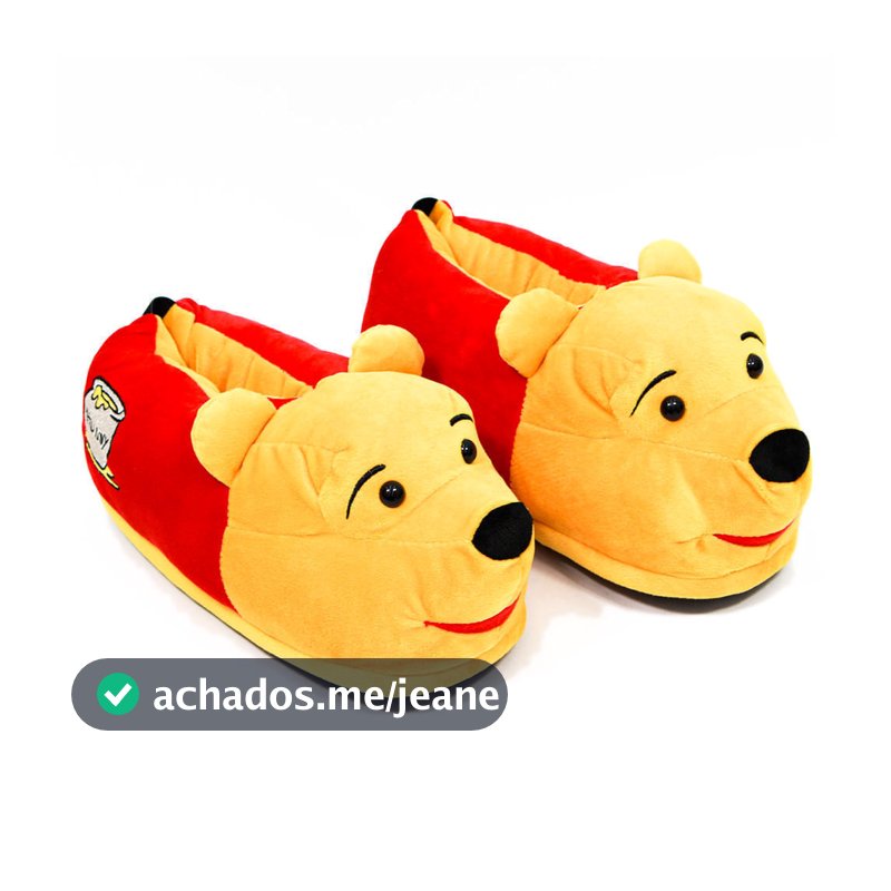Pantufa 3D Pooh - Disney