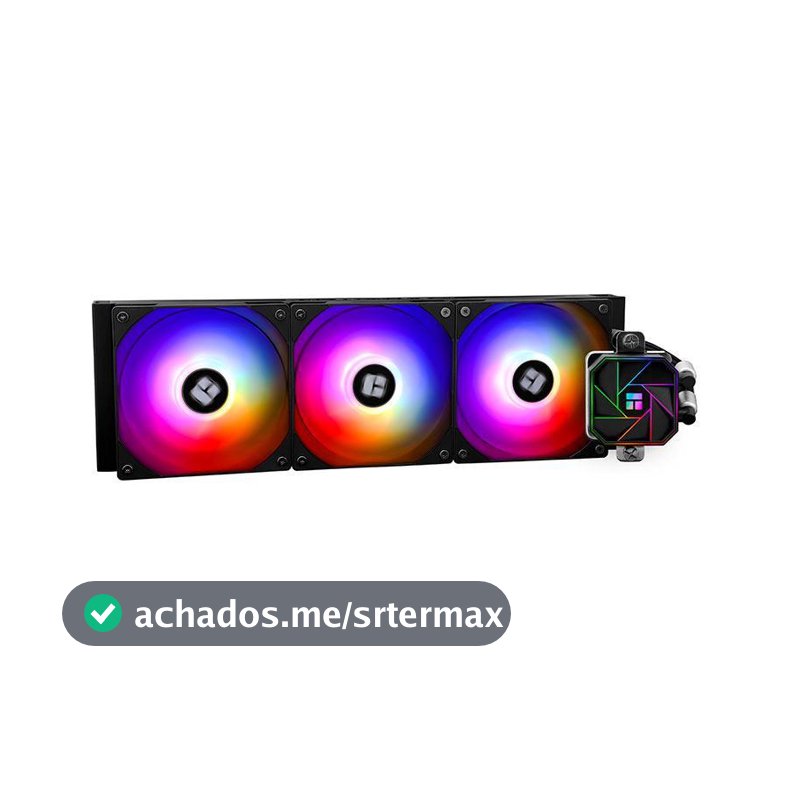 Water Cooler Thermalright Aqua Elite V3, ARGB, 360mm, Preto, TR-AE-360-V3-BK-ARGB