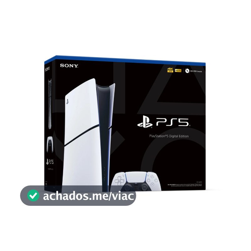 Console PlayStation 5 Slim Edição Digital 825GB - PS5