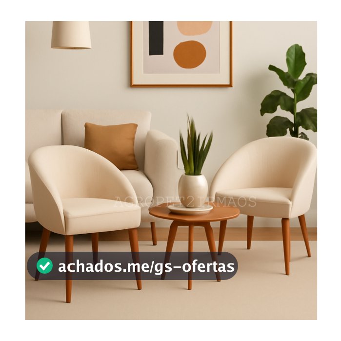 kIT 2 Cadeira Lua Decorativa Poltrona Lua Sala de Estar Salão Quarto Estética Decoração Recepção