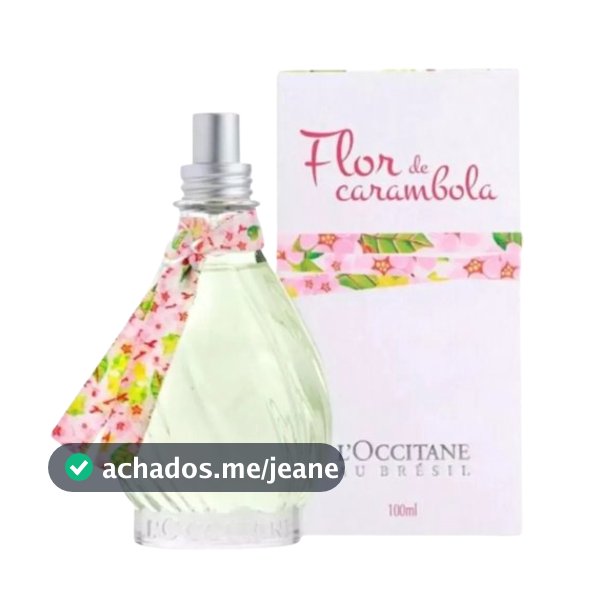 Deo Colônia l'occitane Flor De Carambola 100ml