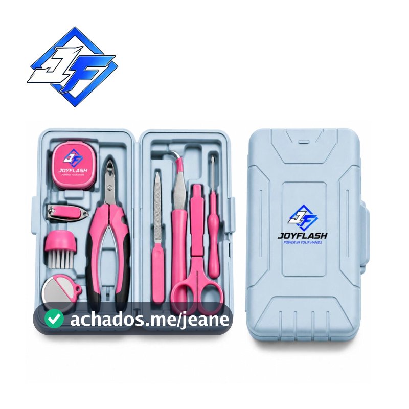 Kit 13/24 Peças Ferramentas Multifuncional Portátil - Jogo Completo para Reparos em Casa e Oficina
