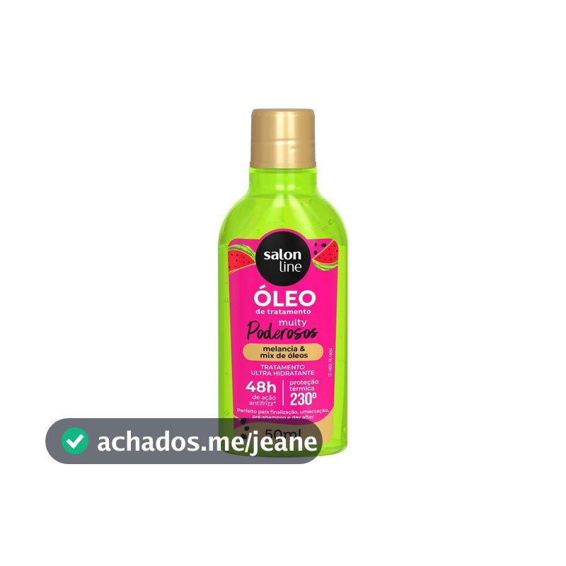 Óleo de Tratamento Melancia Cachos dos Sonhos Multy Poderosos 50ml