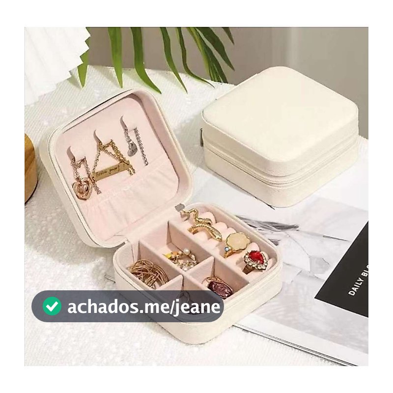 Kit3/6/9pcs Caixa de joias portátil, bolsa de viagem, caixa de armazenamento, bolsa para anéis, presente requintado