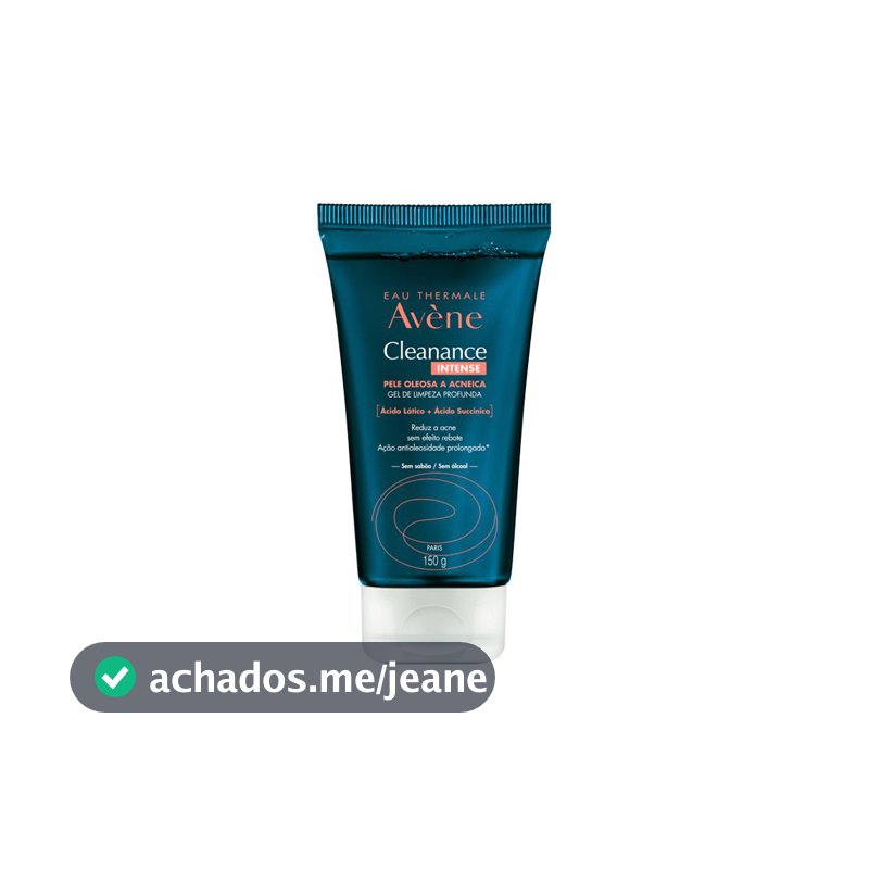 Avène Cleanance Intense Gel Facial de Limpeza Profunda 150g