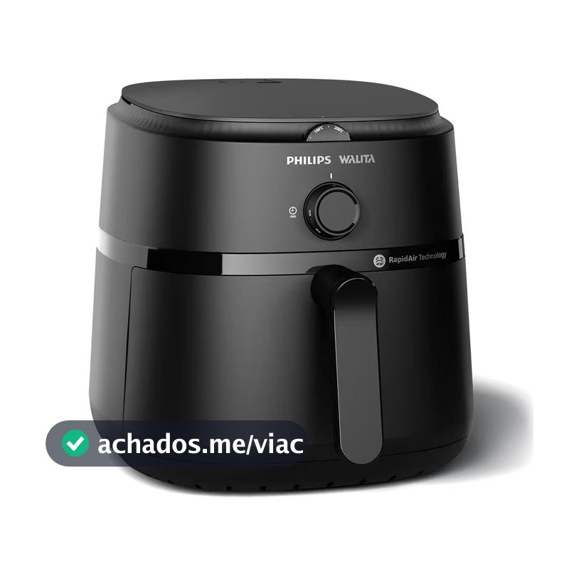 Fritadeira Airfryer Série 1000 XL 6,2L 1700W Grelha Removível Philips Walita