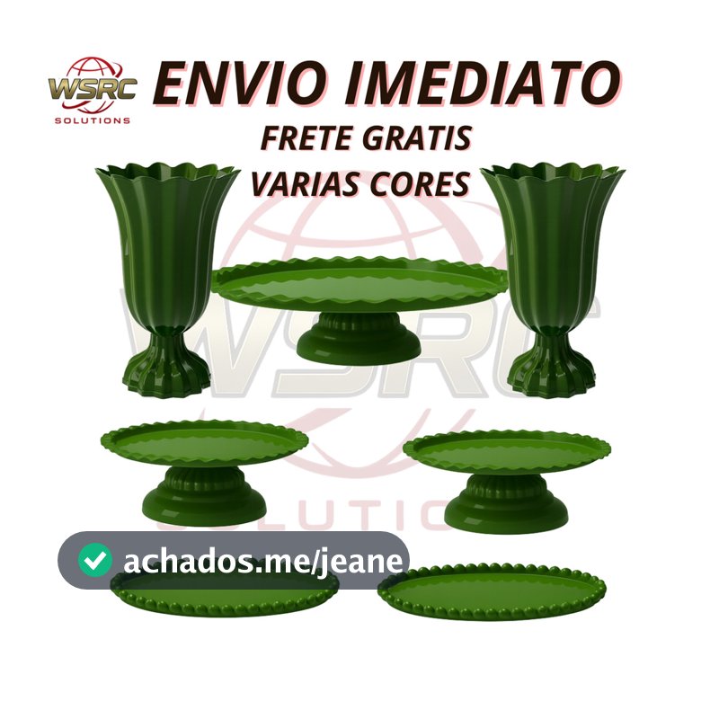 Kit Festa Decoração Com 1 Boleira 2 Vasos Mini Boleiras Bandejas de Mesa Aniversário Completo Festa