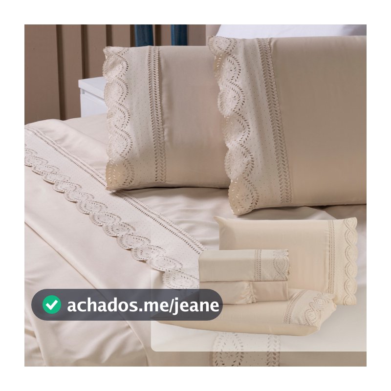 Jogo de Lençol Casal, Queen King Solteiro 3 Peças Bordado Inglês 4 Peças Roupa de Cama