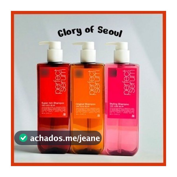 MISE EN SCENCE Perfect Serum Shampoo  (Original/Modelador/Super Rico) 3tipos, 680ml