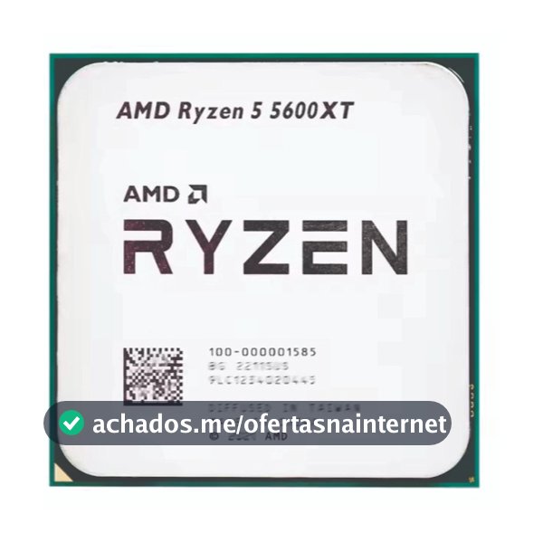Ryzen 5 5600XT AMD AM4 4.7 GHz 6 Cores 12 Threads (novo S/Box)