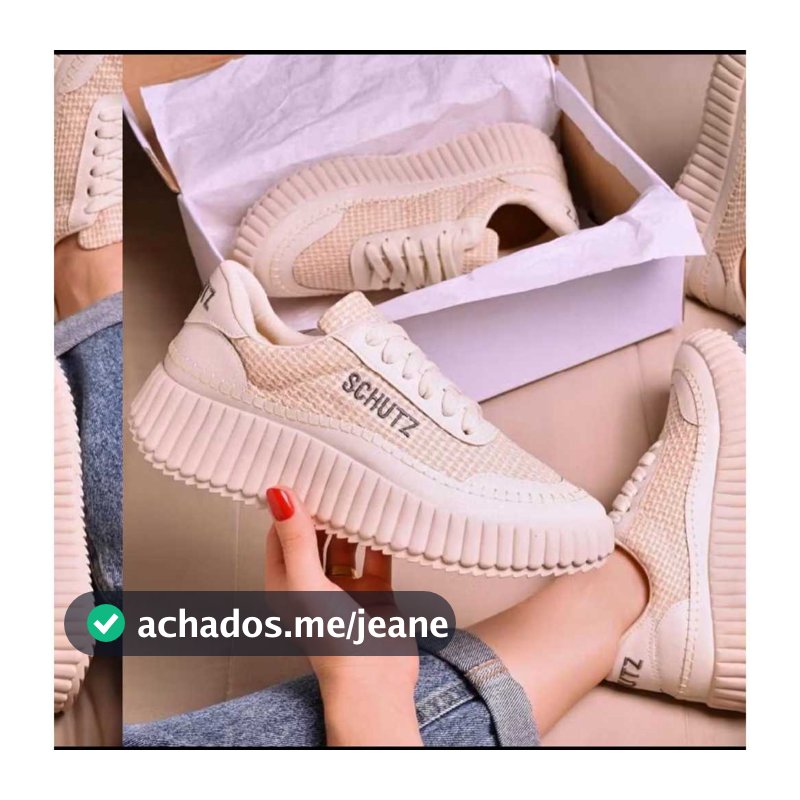Tênis Feminino Casual Plataforma Solado Alto Confortável Bege Off White Moda Feminina Dia a Dia