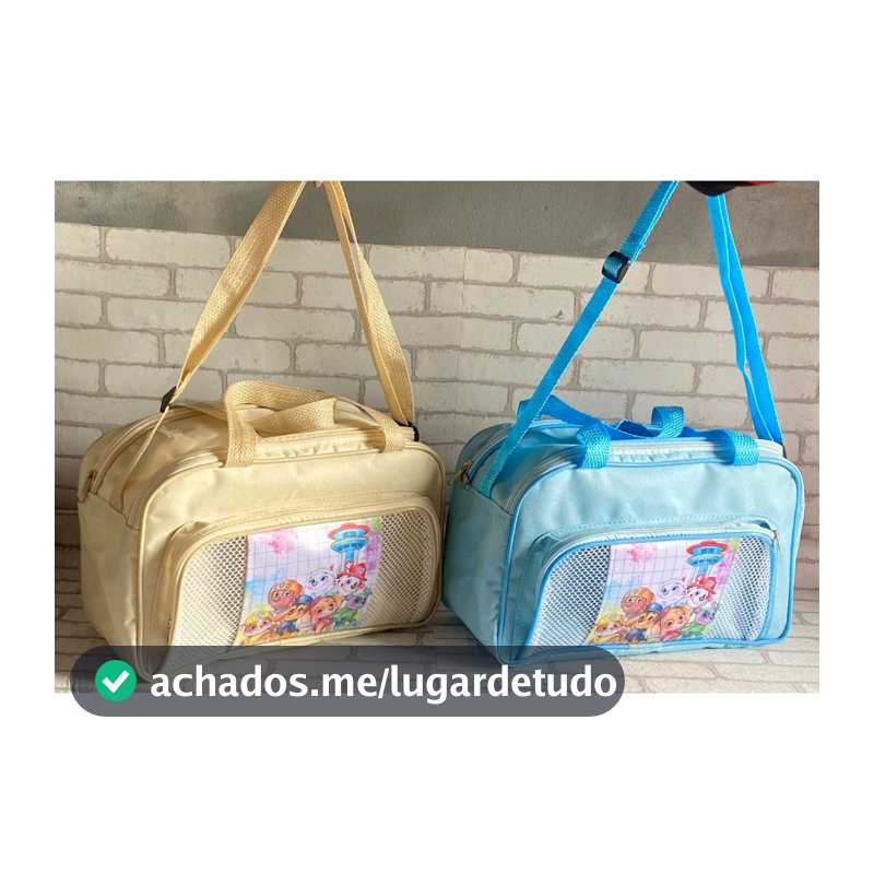 MALA TOP Bolsas Personalizadas, Lembrancinhas - 30X18X14  Cod 06
