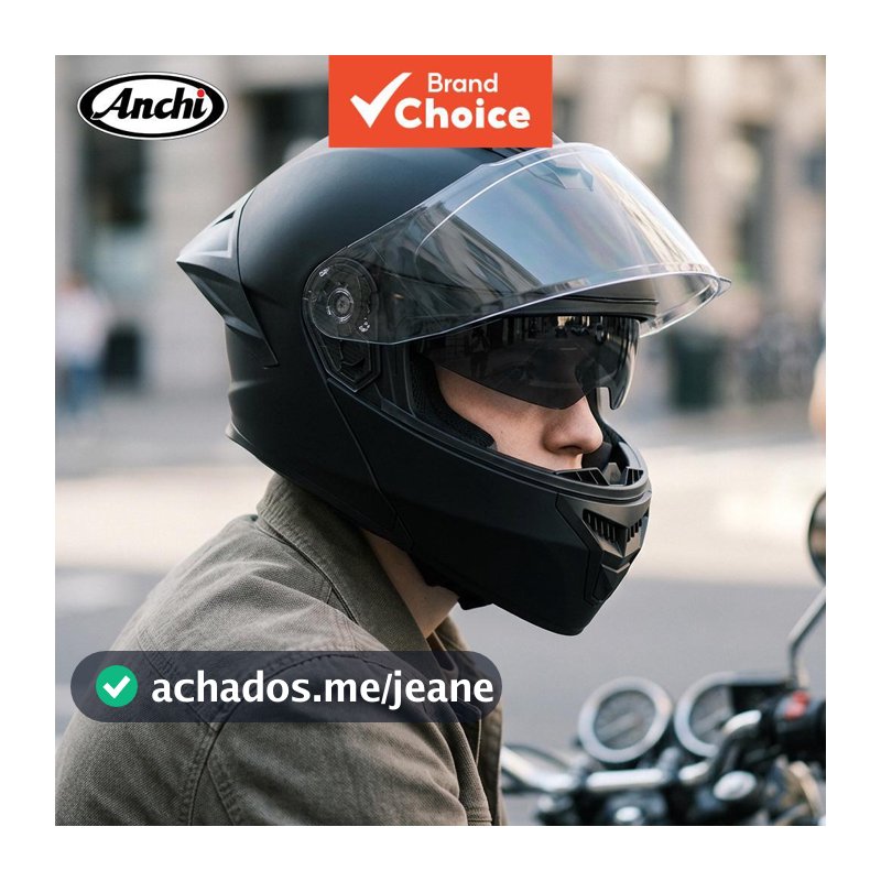 Capacete De Motocicleta Modular Unissex Com Lente Dupla Flip up Para Todas As Estações Homens E Mulheres
