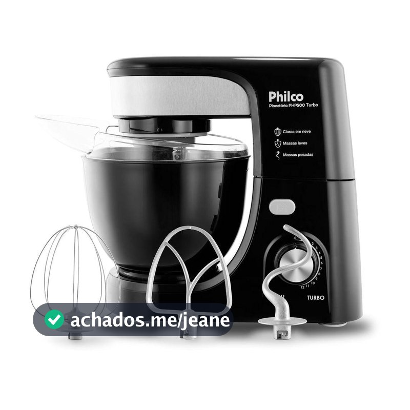 Batedeira Philco Planetária PHP500 Turbo 220V