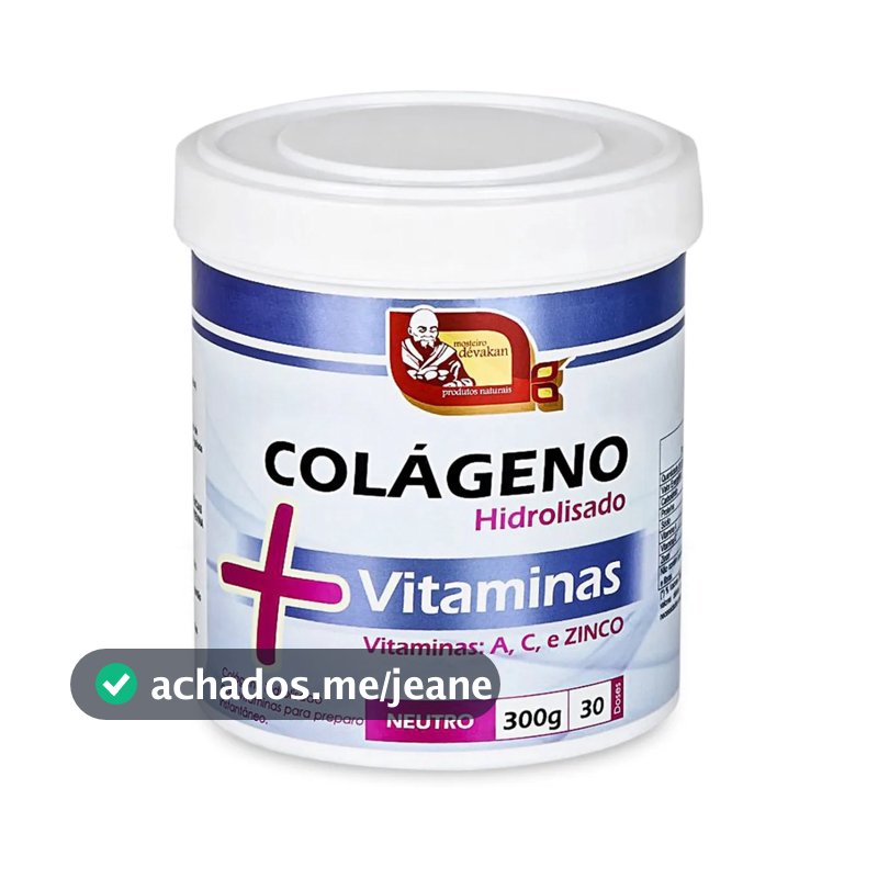 Colágeno hidrolisado com Vitaminas 300g