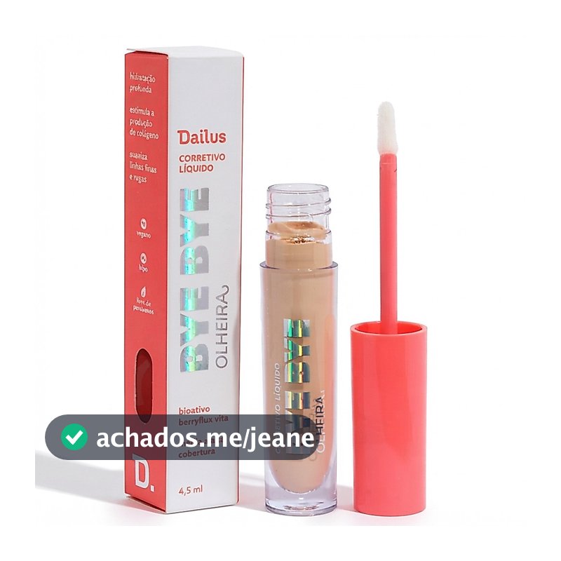 Dailus Corretivo Líquido Bye Bye Olheira Berryflux Vita 4,5ml
