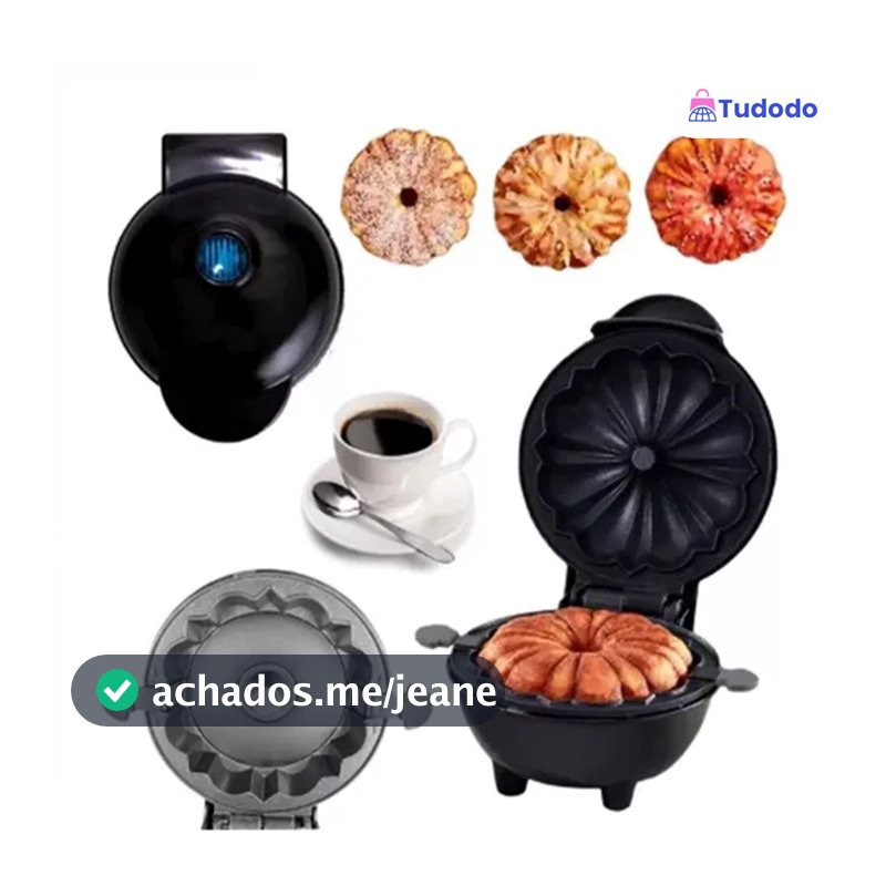 Máquina Elétrica de Assar Bolo com Cozedor de Ovos 110V Portátil