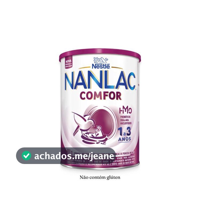 Fórmula Infantil de primeira infância Nanlac Comfor 800g