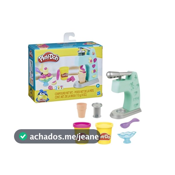 MASSINHA DE MODELAR MINI CLASSICO SORVETERIA PLAY DOH E9368 HASBRO