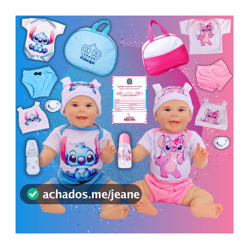 Gêmeos Bebê Reborn Boneca Realista Mayze Menina e Menino Silicone com Bolsa Maternidade.