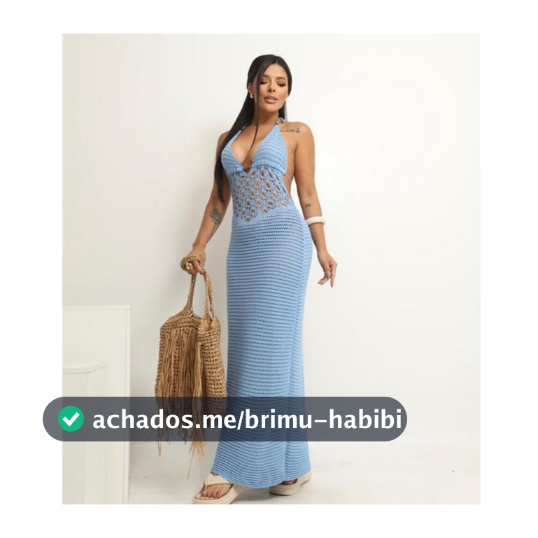 Vestido Saída de Praia Feminino Rendado Moda Verão Crochê Vestido Praia Moda Feminina