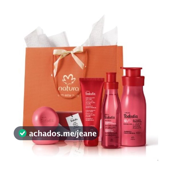 Natura Tododia Framboesa e Pimenta Vermelha - Linha Completa - Escolha seu Item