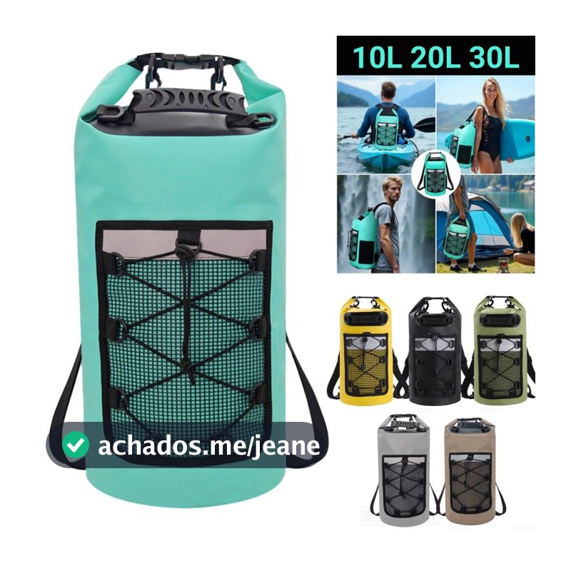 Mochila flutuante À Prova D'água Bolsa Impermeável Waterproof Mochila Sacola 10L/20L/30L Para Caiaque/Natação