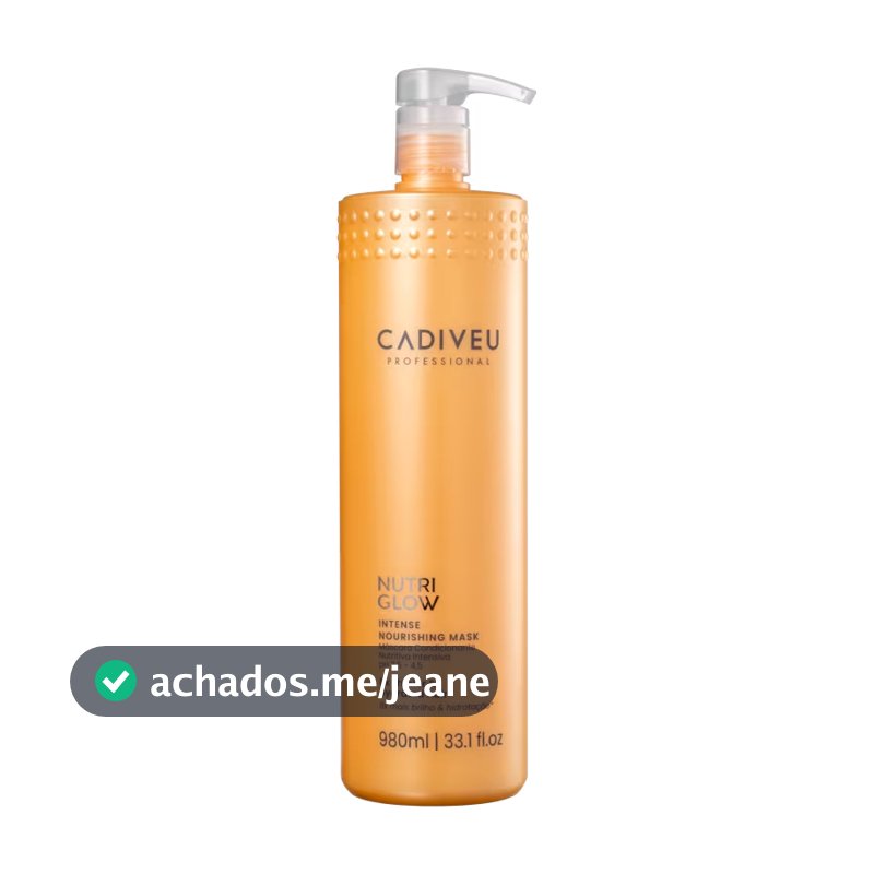 Cadiveu Professional Nutri Glow Intense Máscara Capilar 980ml