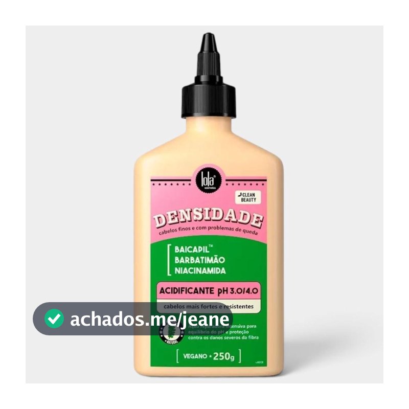 Acidificante Lola Linha Densidade Capilar - 250ml