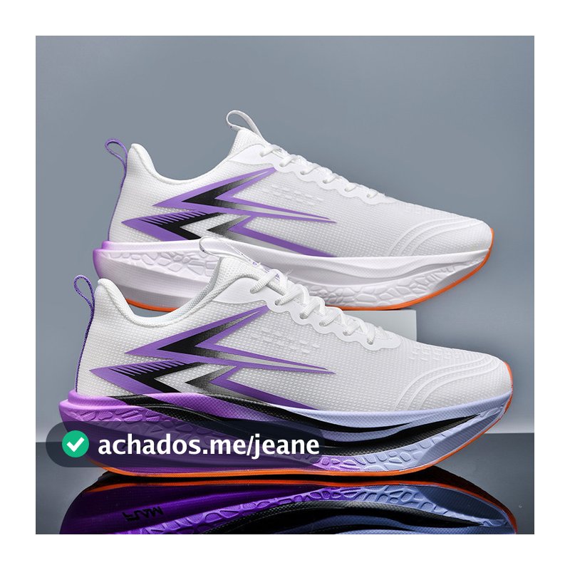 Tênis De Corrida Masculino/Feminino Com Almofada Leve E Placa De Carbono Tamanhos 34-45