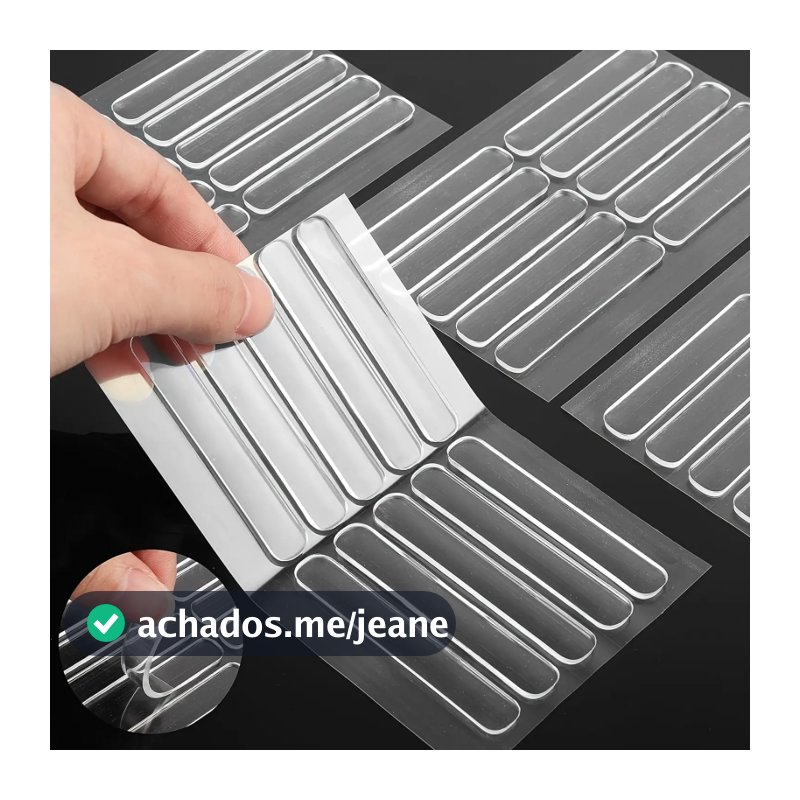 20 Kit Para Choques De Silicone Aplica Fácil E Rápido Grá Pronto Para Usar Super Colante Fica Invisível Após Aplicar